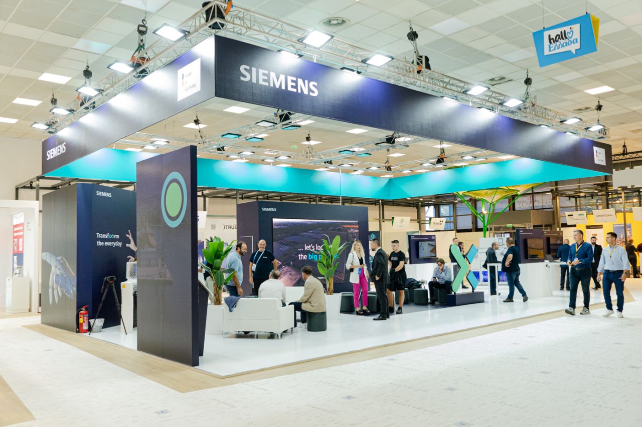 siemens booth 1